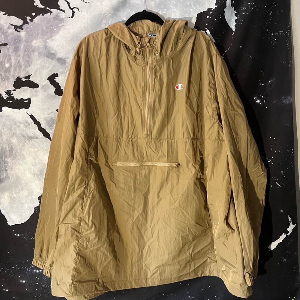 Olive Champion Windbreaker